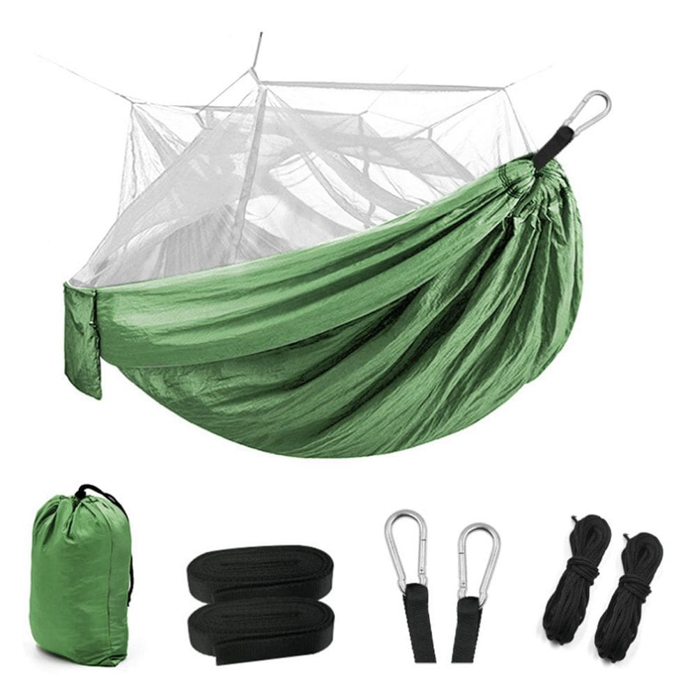 Rede Dormir Mosquiteiro Descanso Portatil Nylon 260140Cm