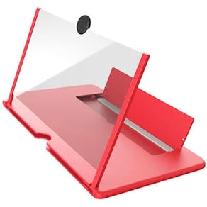 Lupa Ampliadora Celular Lente Aumento Zoom Vermelho