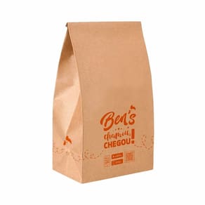 EXCLUSIVO FRANQUEADOS - BEN`S Saco Kraft P K1 - 100 unidades