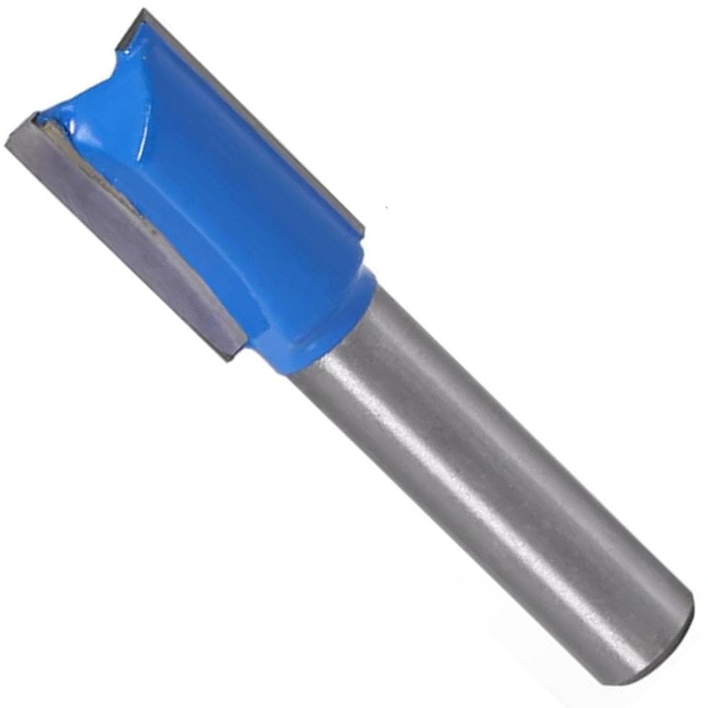 Fresa Reta Paralela 12Mm Haste 8Mm Metal Duro Tupia Madeira