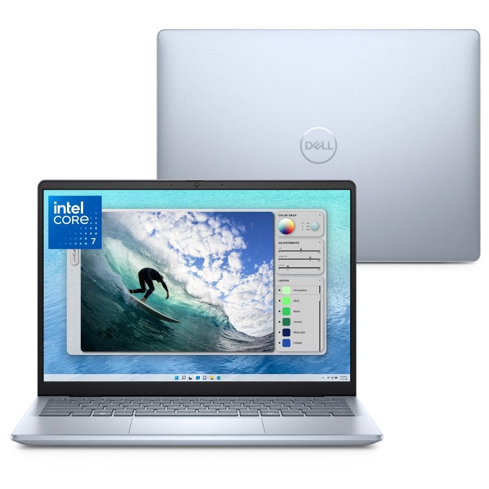 Notebook Dell Inspiron I14-I150U-M60 14” FHD+ Intel® Core™ 7 150U 16GB 512GB SSD NVIDIA® GeForce® MX570A Win 11