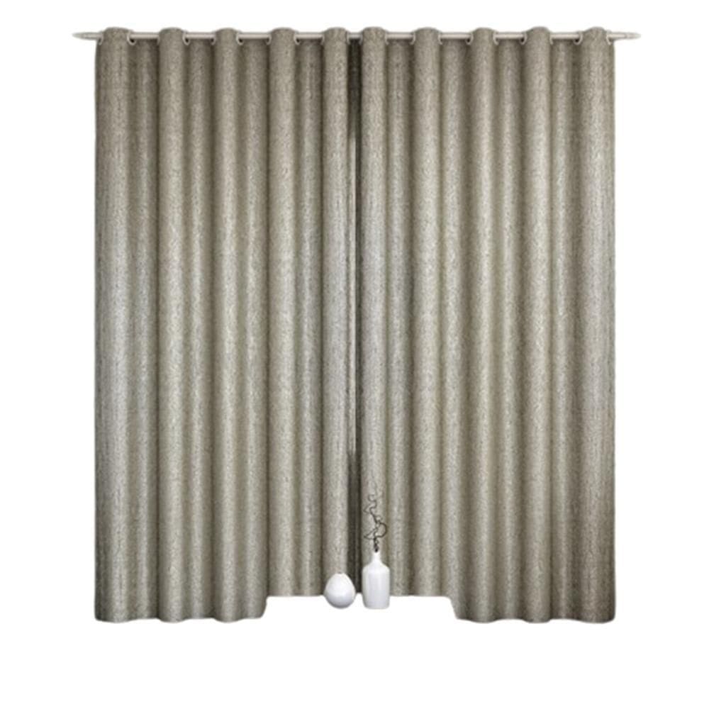 Cortina Sala Quarto Cetim Cristal Blackout Film 3,00X2,50Alt