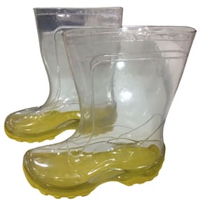 Galocha infantil ux Gasf Kids Transparente