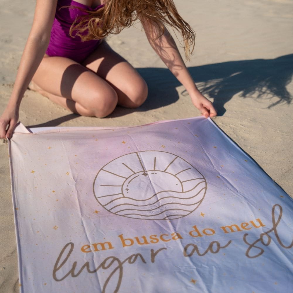 Canga De Praia 140x75cm - Meu Lugar ao Sol