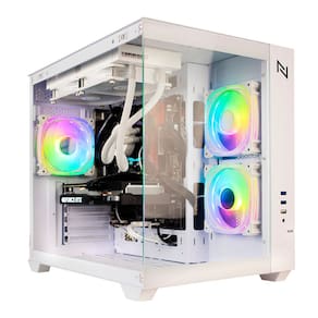 Pc Gamer Amd Ryzen 5 5600Gt 16Gb 3200Mhz (Vega 7), B450m, Ssd 480Gb M.2, 500W 80 Plus, Gabinete Aquario White Com 3 Fans Argb, Neologic Nli87565