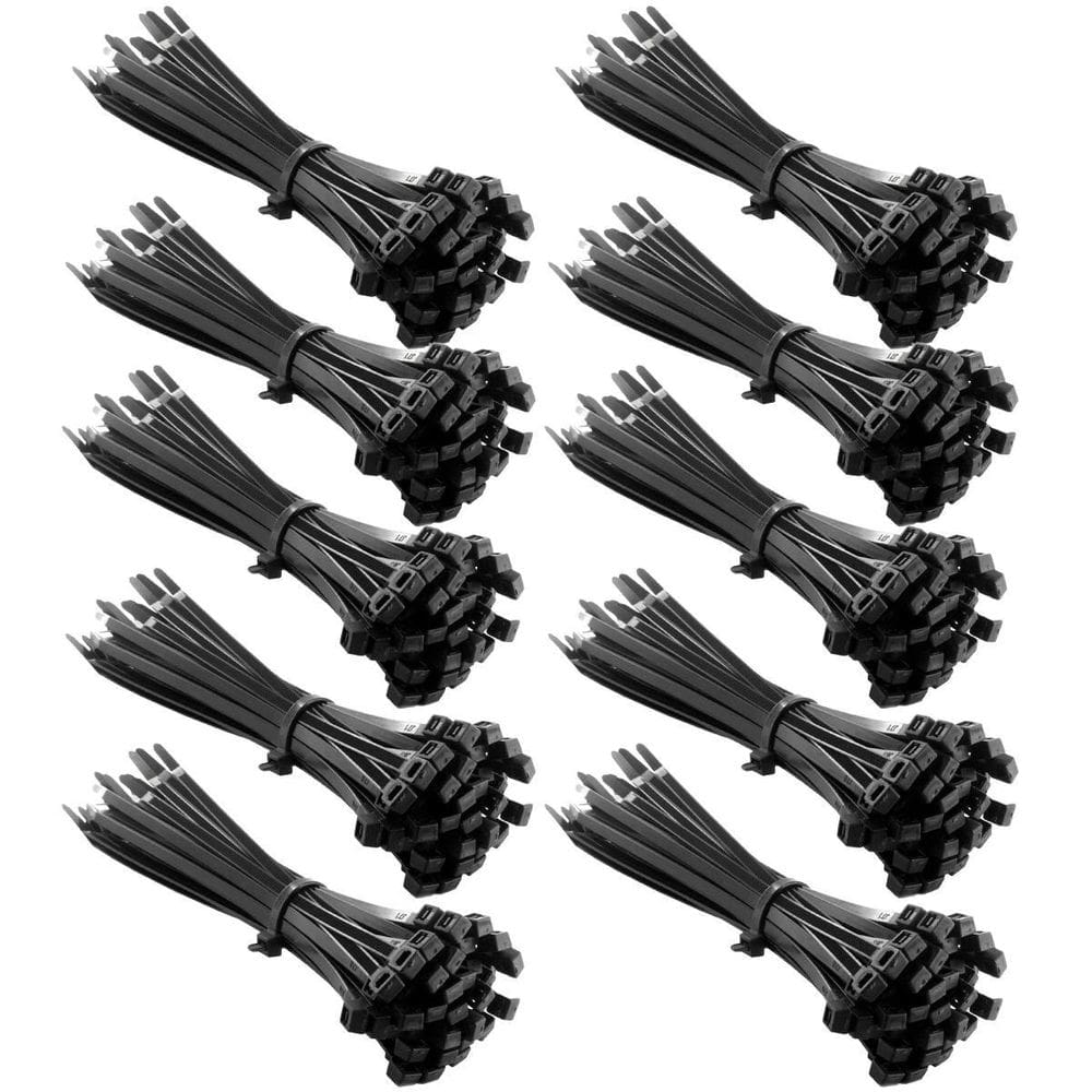 Abraçadeira Nylon Enforca Gato 4,8X400Mm Preto Com 1000 Un
