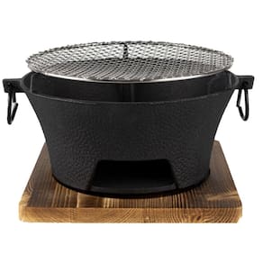 Panela Ferro Fundido Multifuncional Churrasqueira Fritadeira