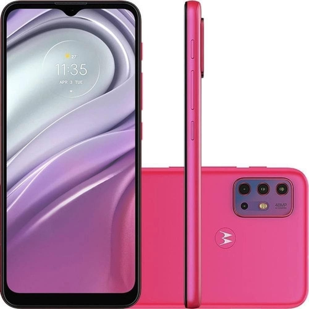 Usado: Motorola G20 64 GB Pink - Bom