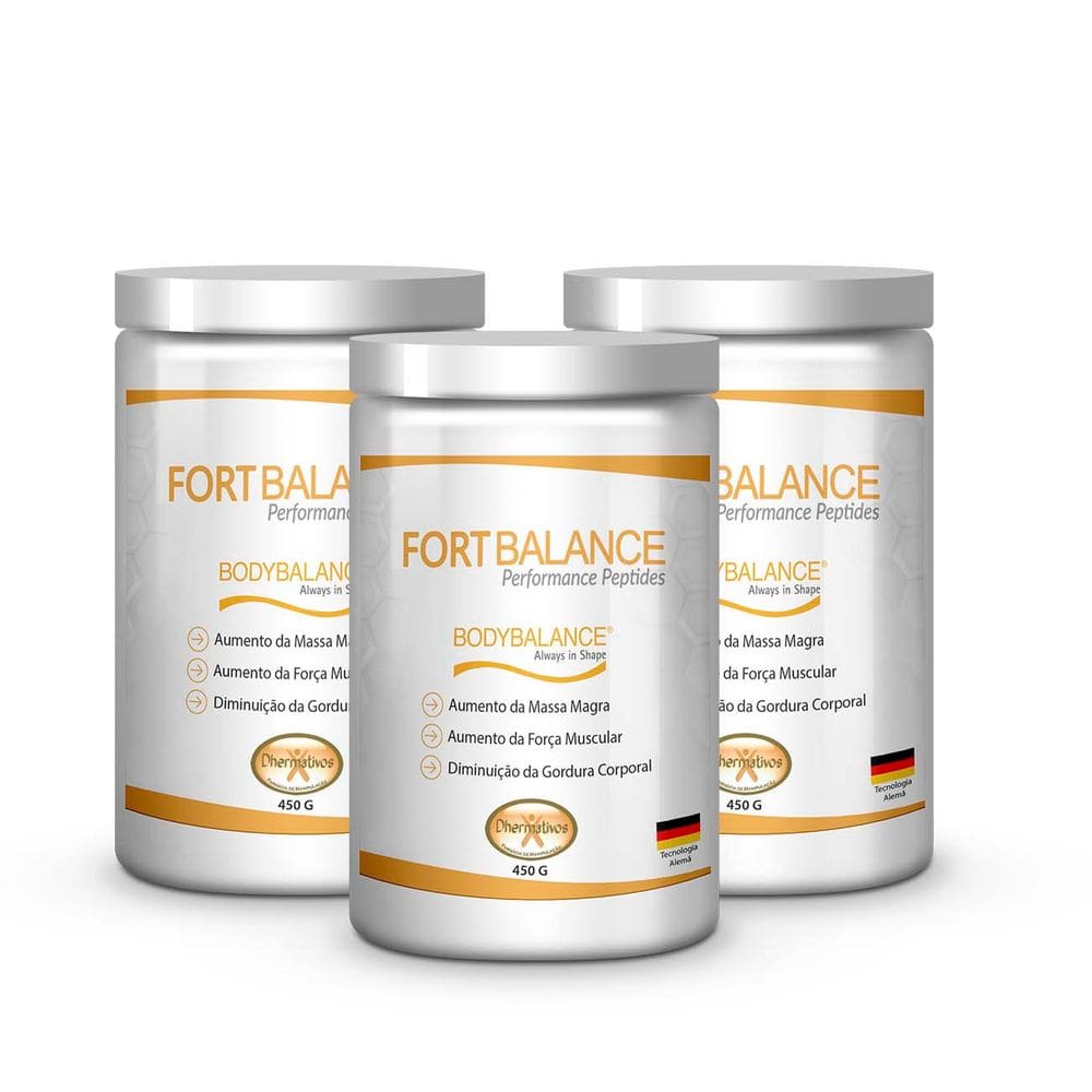 Body Balance Ganho de Massa Pós Treino - Kit c/ 3 Potes 450g
