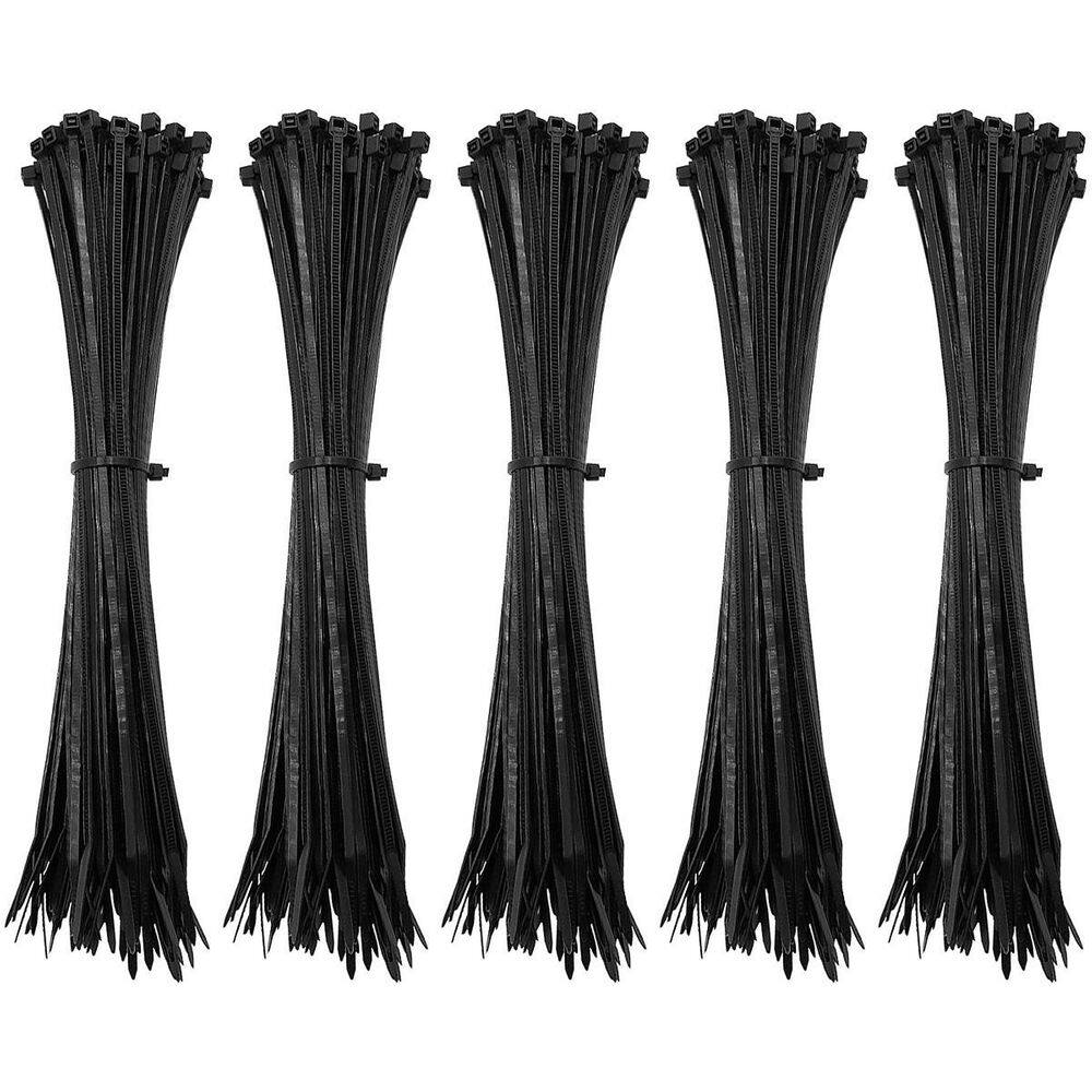 Abraçadeira Nylon Enforca Gato 2,5X200Mm Preto Com 500 Un