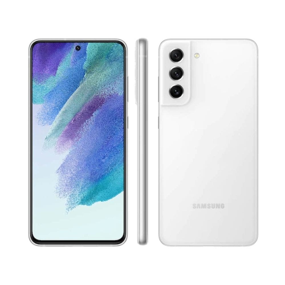 Usado: Samsung S21 Fe 128 GB Branco - Excelente
