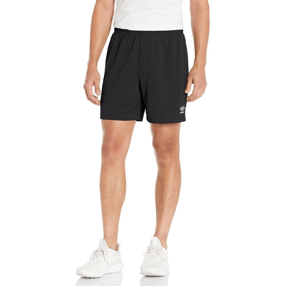 Calções Umbro Field unissex para adultos pretos tamanho M