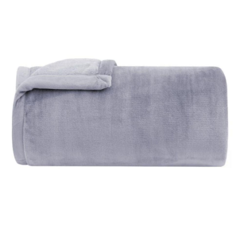 Cobertor Queen Silky Buddy Vision - Buddemeyer Cinza