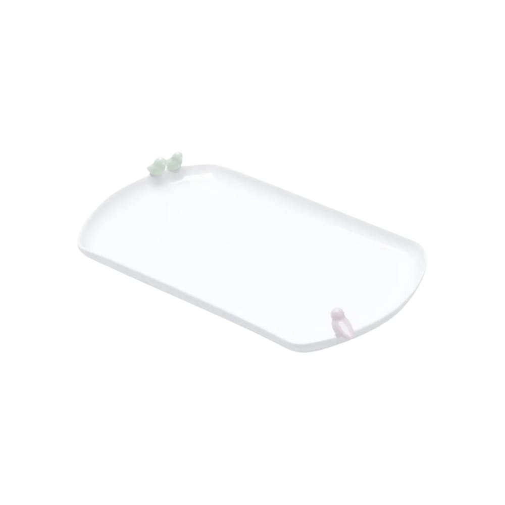 Prato Em Porcelana Birds Colors 25x15,5cm Wolff