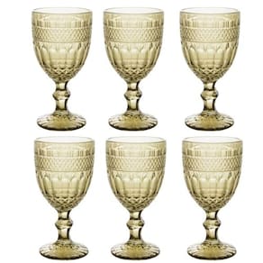 Taça De Água Brand C/6 Vidro Verde 345ml 28778 Wolff