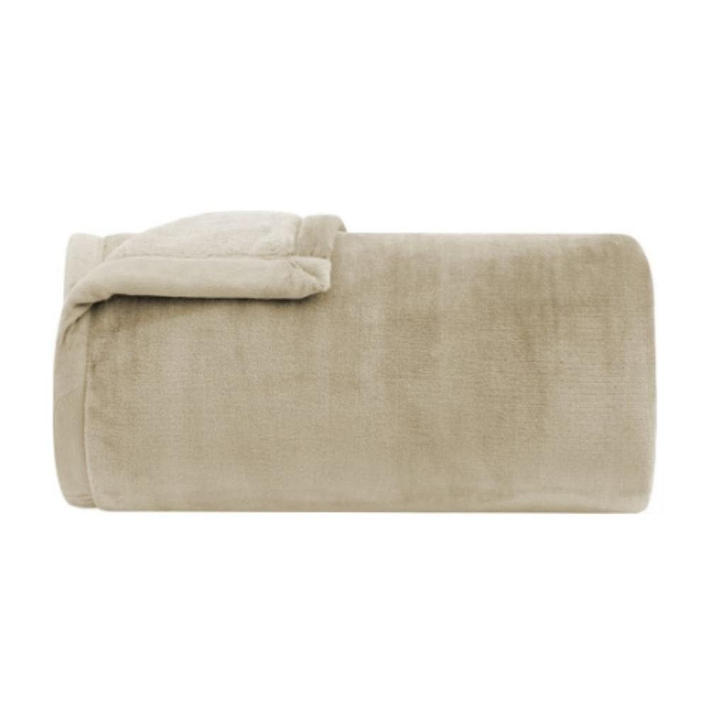 Cobertor King Silky Buddy Vision - Buddemeyer Bege