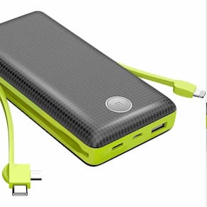 Power Bank 20000Mah Carregador Portátil Bateria