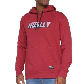 Moletom Hurley Canguru Fastlane PE Masculino Vermelho
