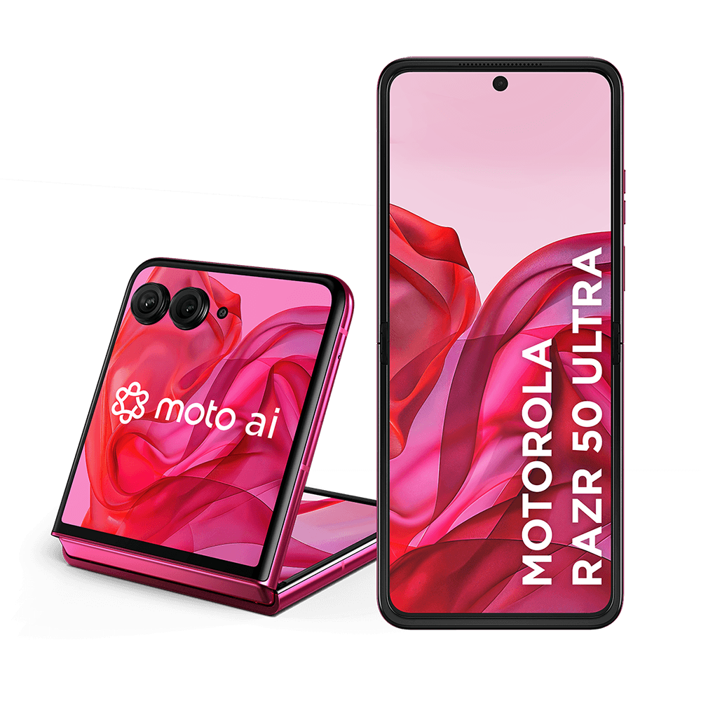 Smartphone Motorola Razr 50 Ultra - 512GB 24GB (12GB RAM+12GB Ram Boost) Tela dobrável 6,9" pOLED e externa 4” Moto AI camera IPX8