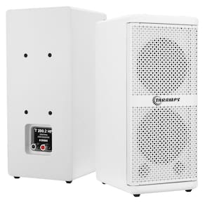 Caixa De Som Acústica Taramps Passivo Branco 100w Rms 8 Ohms
