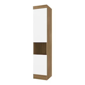 Guarda Roupa Modulado 2 Porta Joker Boreal/branco - Móveis Arapongas