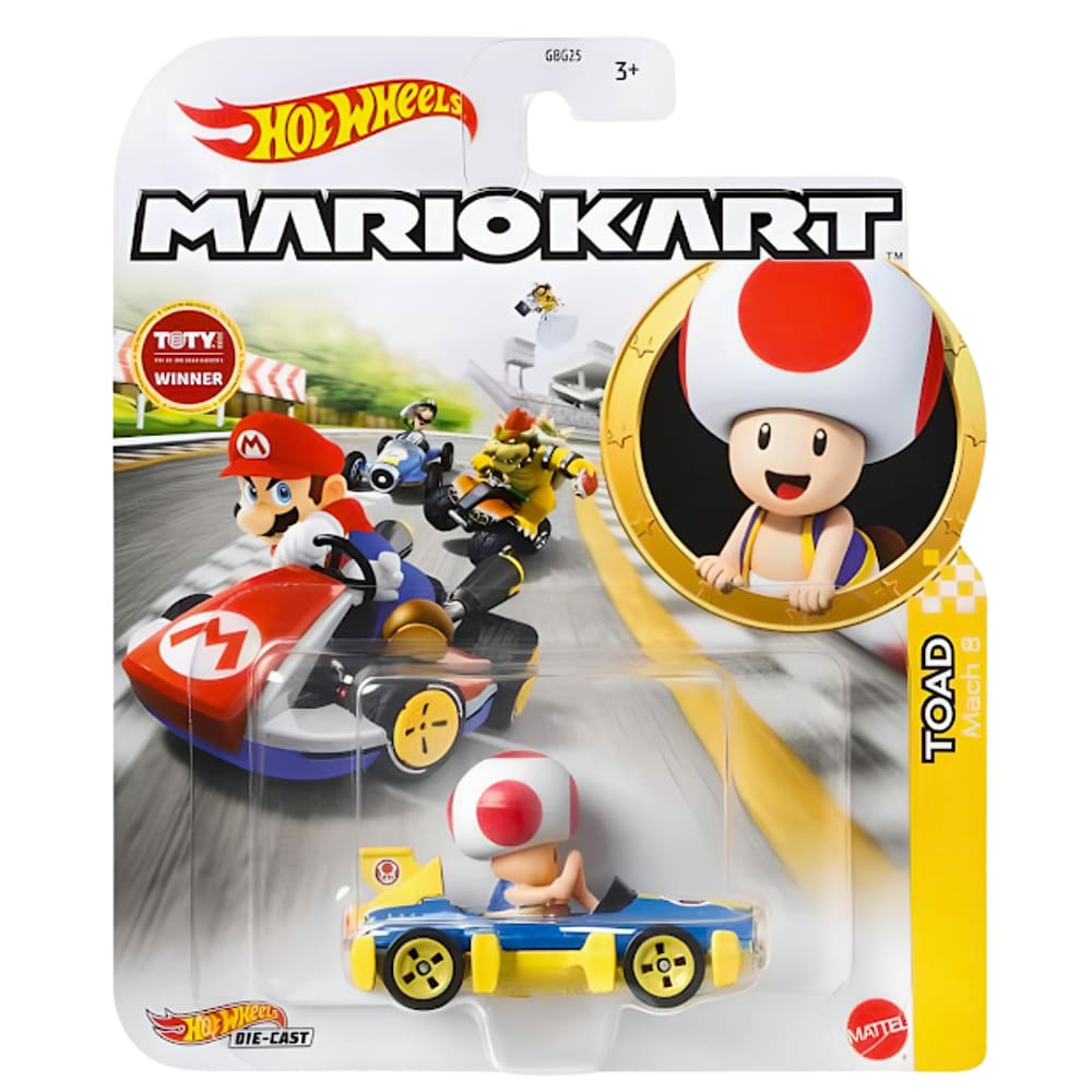 Carrinho Hot Wheels Mario Kart GBG25 Mattel