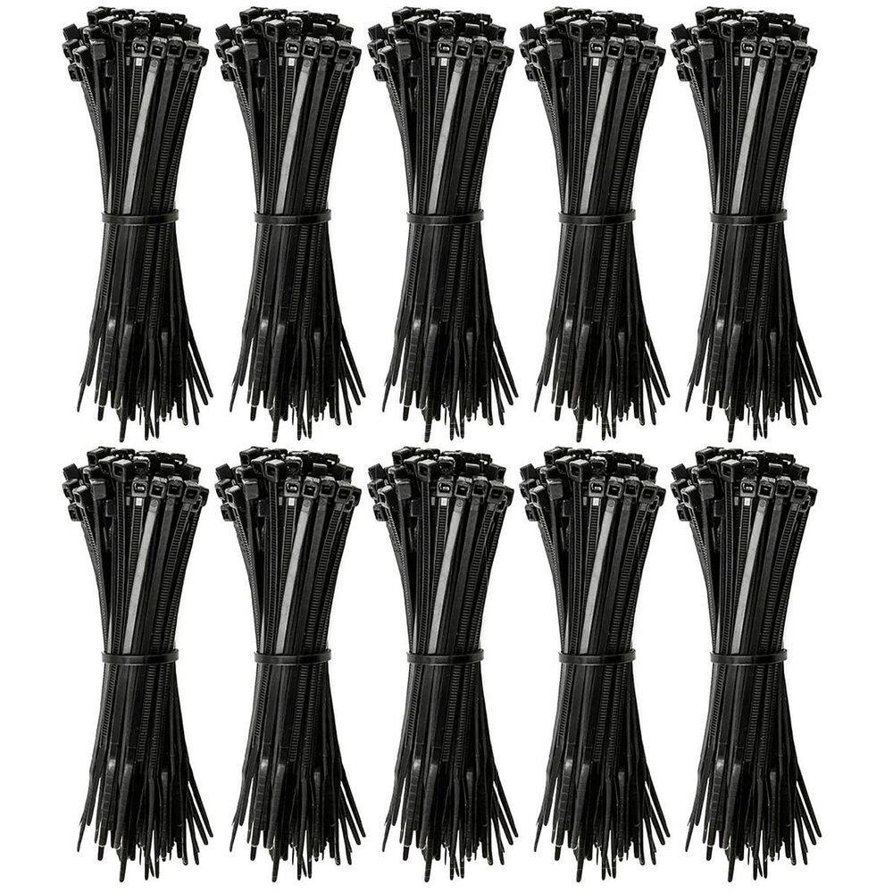 Abraçadeira Nylon Enforca Gato 3,6X200Mm Preto Com 1000 Un