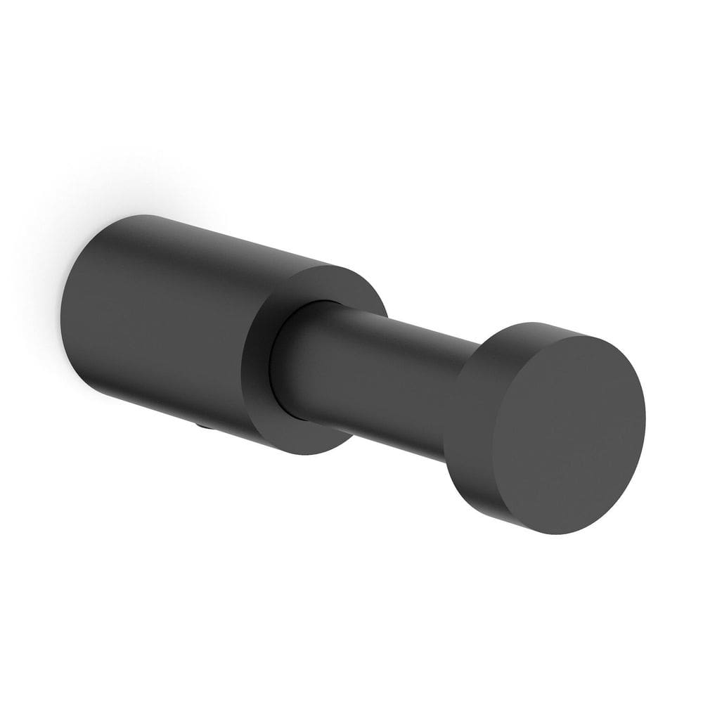 Cabide Flow Matte Design Redondo Moderno Preto Matte