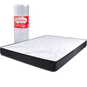 Colchão Viúva Ortopédico D33 à Vácuo 128x188x17cm BF Colchões