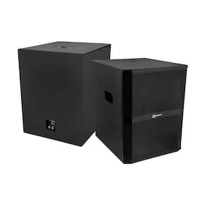 Caixa De Som Subwoofer Taramps Passiva Preto 600w Rms