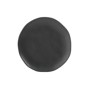 Prato Sobremesa Em Cerâmica Preto Matte 20cm Porto Brasil