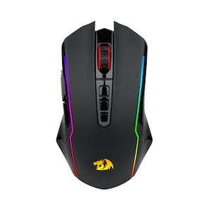 Mouse Gamer Redragon Nix RGB Sem Fio 10000DPI 1000hz 9 Botões Preto - M914-RGB