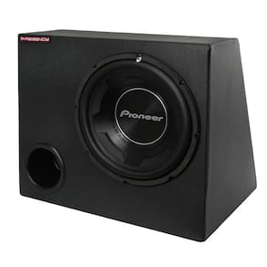 Caixa Dutada SubWoofer Pioneer TS-W3090BR 12" Polegadas Cara Preta 600W RMS 2 Ohms