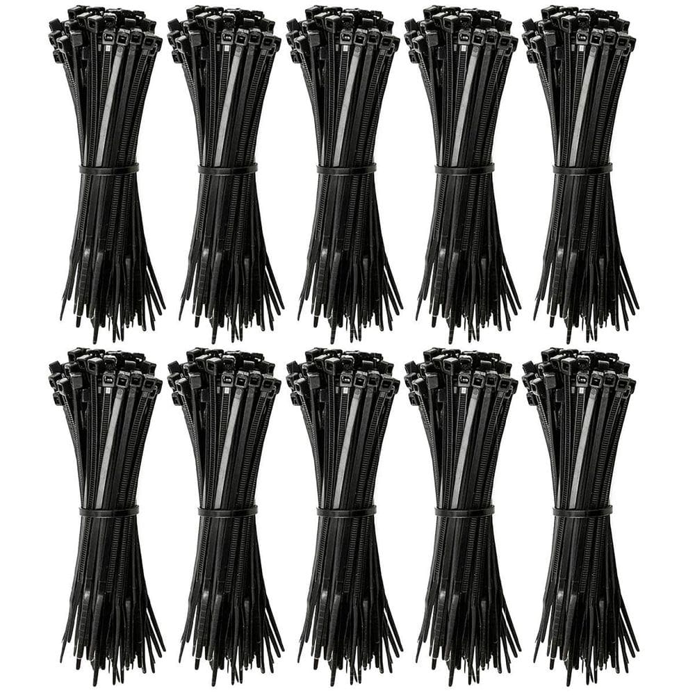Abraçadeira Nylon Enforca Gato 3,6X200Mm Preto Com 1000 Un