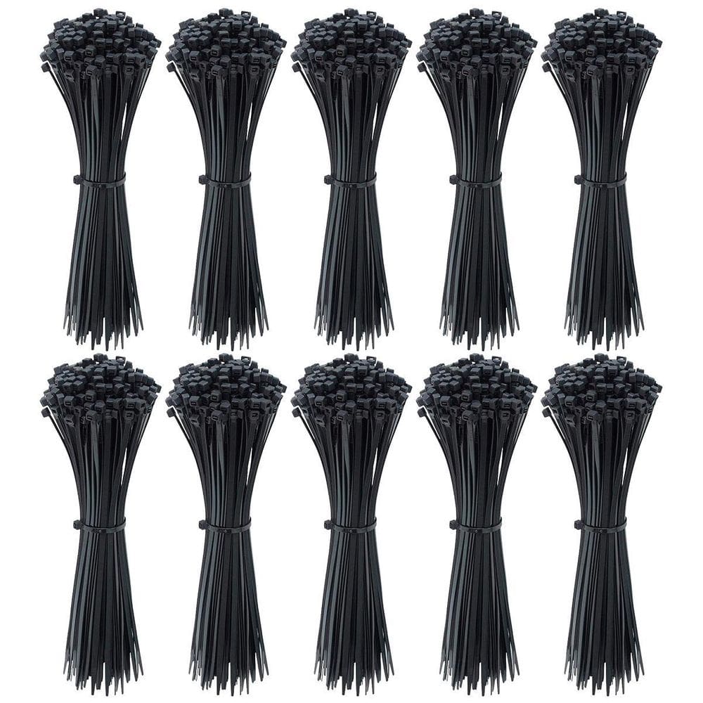 Abraçadeira Nylon Enforca Gato 3,6X150Mm Preto Com 1000 Un
