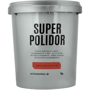 Massa De Polir Autoamerica Super Polidor Para Carro 1Kg N2
