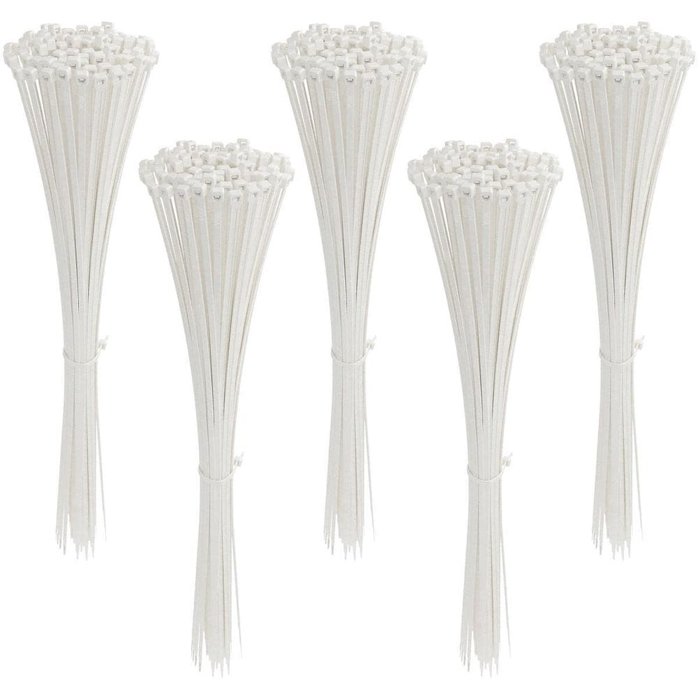Abraçadeira Nylon Enforca Gato 3,6X300Mm Branco Com 500 Un