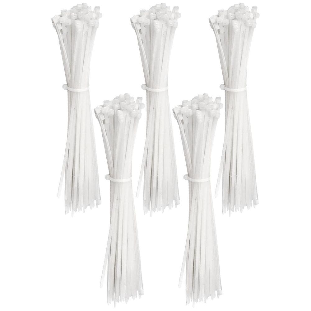 Abraçadeira Nylon Enforca Gato 3,6X250Mm Branco Com 500 Un