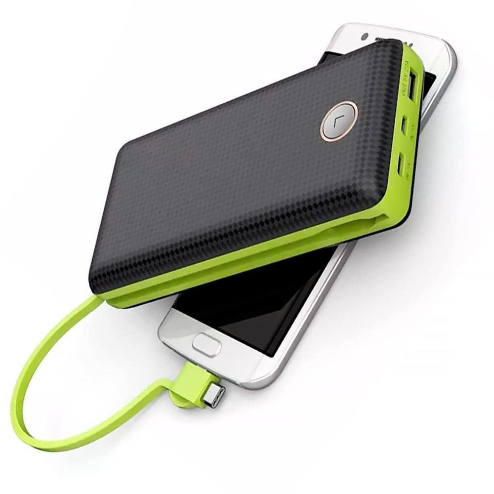 Power Bank 20000Mah Rápido E Versátil Carregador