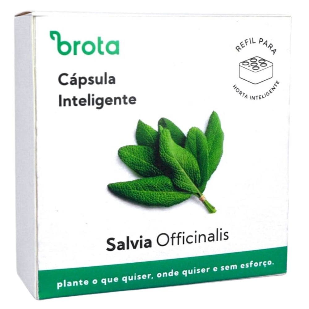 Cápsula Reposição Horta Inteligente (Sálvia) BROTA