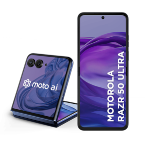 Smartphone Motorola Razr 50 Ultra - 512GB 24GB (12GB RAM+12GB Ram Boost) Tela dobrável 6,9" pOLED e externa 4” Moto AI camera IPX8