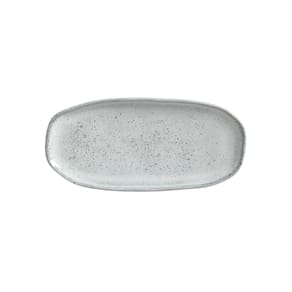 Travessa Oval Em Cerâmica Echo 23x11cm Porto Brasil