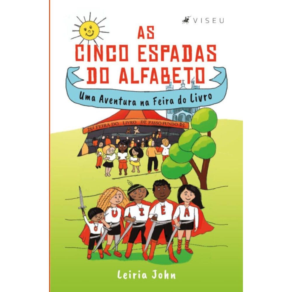 As Cinco Espadas do Alfabeto: Uma Aventura na Feira do Livro