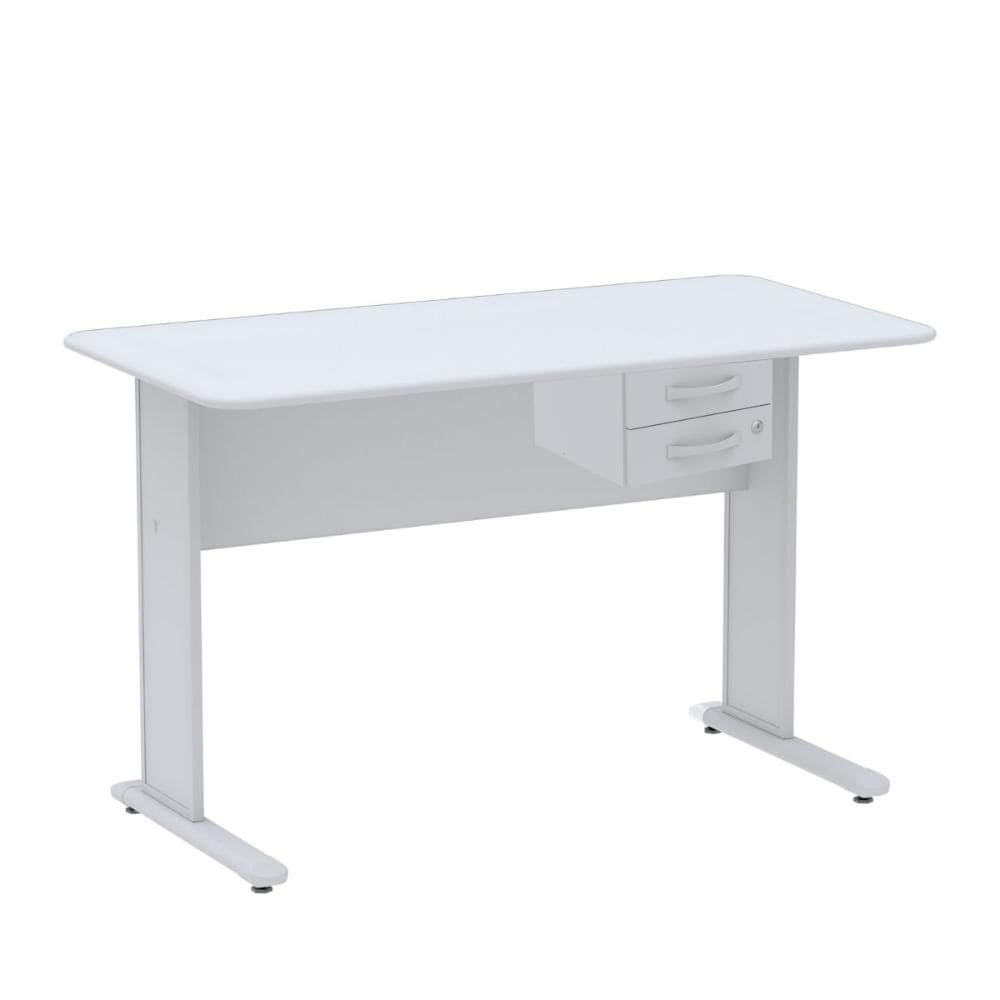 Mesa Gerencia Maxxi 150X60 2 Gavetas Cinza Pandin