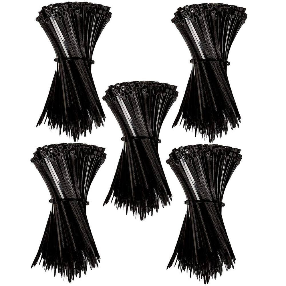 Abraçadeira Nylon Enforca Gato 2,5X150Mm Preto Com 500 Un