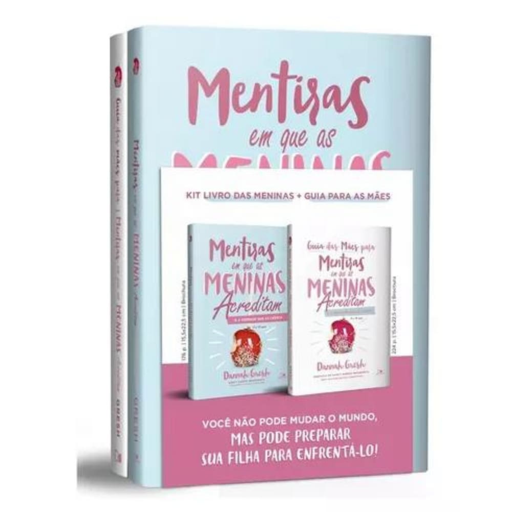 MENINAS EM QUE AS MENINAS ACREDITAM + GUIA PARA AS MÃES, de vida nova. Editora Vida Nova, capa mole em português