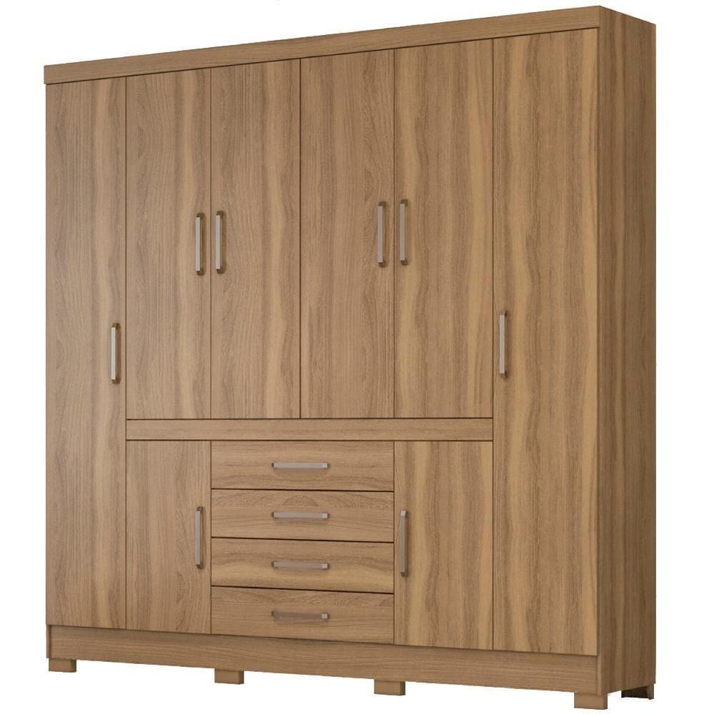 Guarda Roupa Casal 08 Portas 84020 Amendola Touch Demobile Amendola Touch