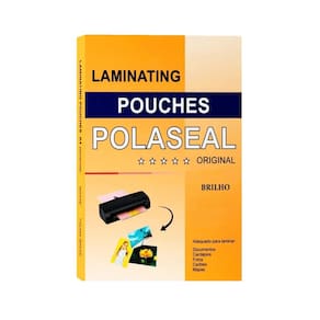 Plástico Polaseal Plastificação Refil A4 220x307 0,03 100un
