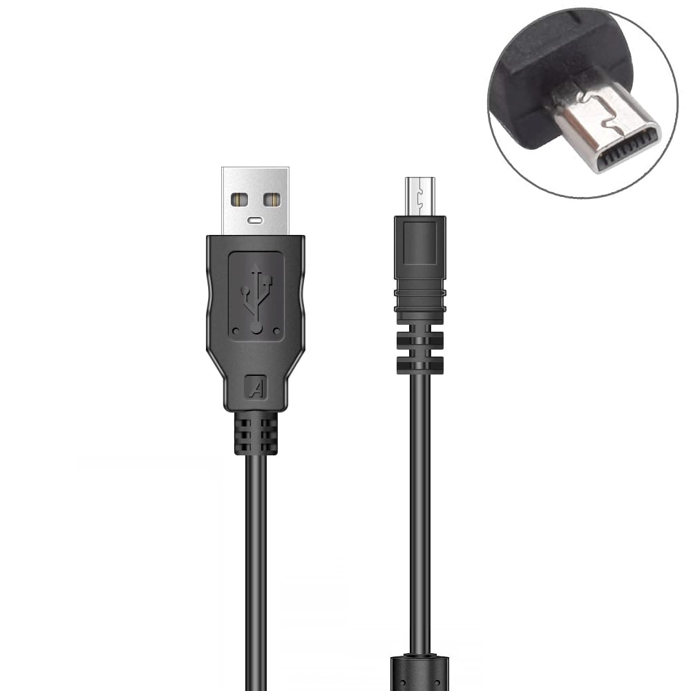 Cabo Mini-USB (8 Pin) para para Câmeras Nikon (UC-E6/UC-E17)