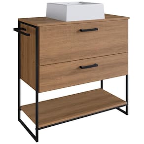 Gabinete Cuba Banheiro Industrial 80cm Pt Gav 1028x94101